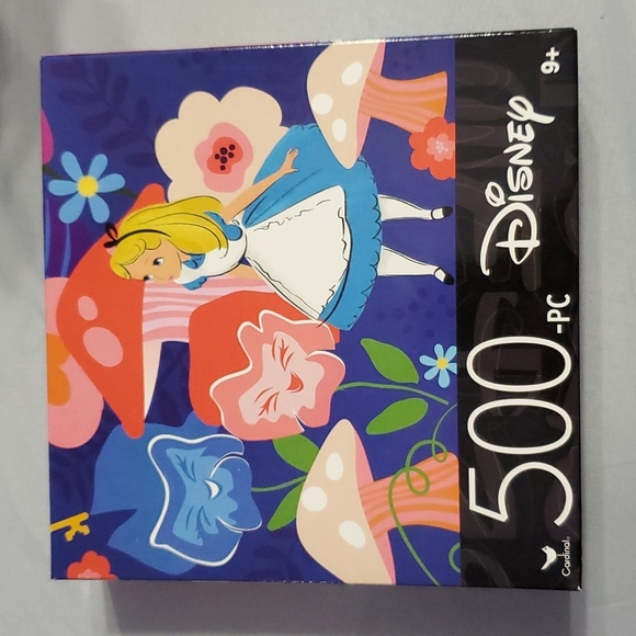 Disney Other - Disney Alice in Wonderland Jigsaw Puzzle 500 PC